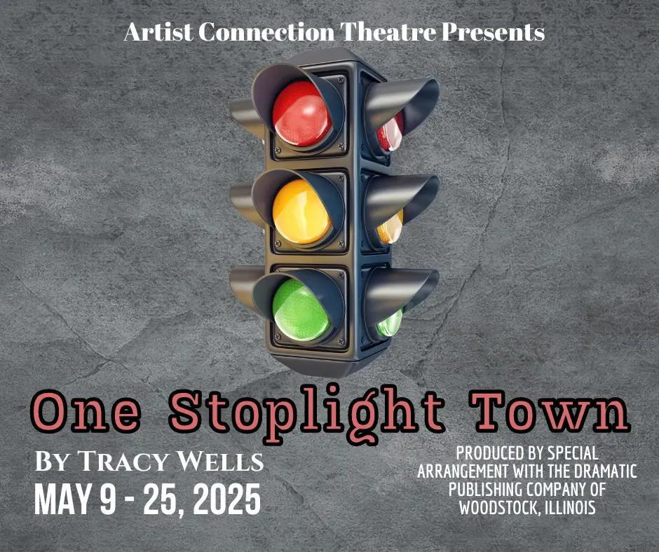 One Stoplight Town play poster.