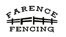 A black and white image of the logo for carenco fencing.